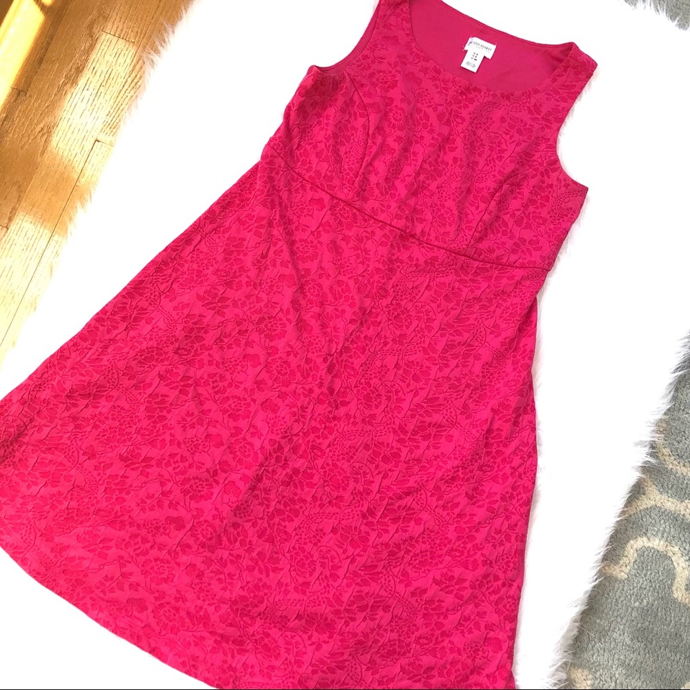 Motherhood Maternity Lightweight Textured Pink Dress